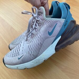 Nike Women's Sneakers - Pink and Teal